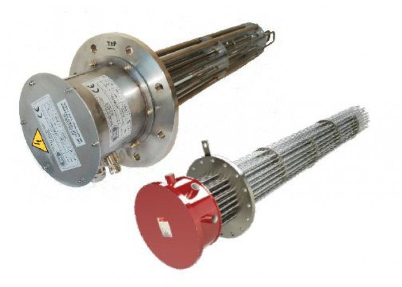 Flange heaters